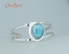 Cuffs - Larimar Cuff Bracelet SKU:  C0026