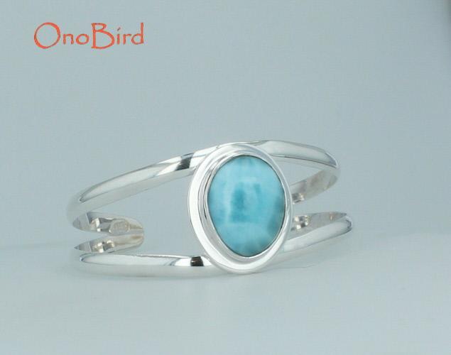 Cuffs - Larimar Cuff Bracelet SKU:  C0026