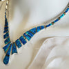 Necklaces - Lab Opal Necklace