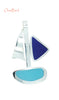 Pendants - Sea Glass Sailboat Pendant
