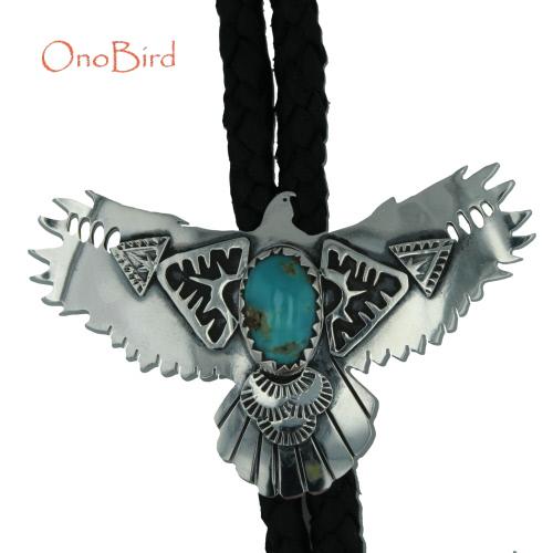 Bolo Ties - Turquoise Eagle "2" Bolo Tie BT0025