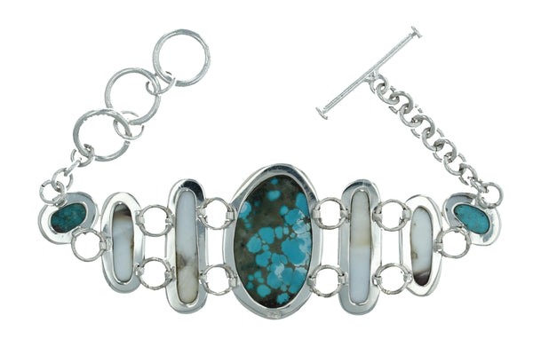 Bracelets - Turquoise And Spiny Oyster Bracelet