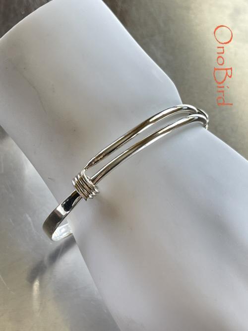 Cuffs - Sterling Silver Cuff Bracelet SKU: C0011