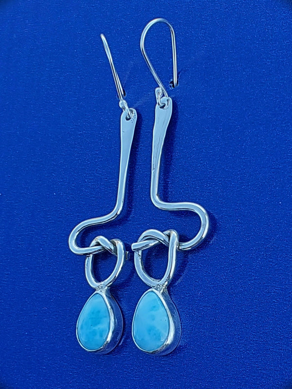 Earrings - Larimar Earrings