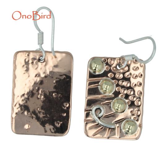 Earrings - Tri-metal Earring