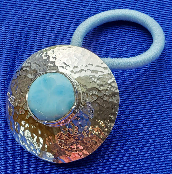 Hair Ties - Hair Tie/Pony Tail Holder. Larimar