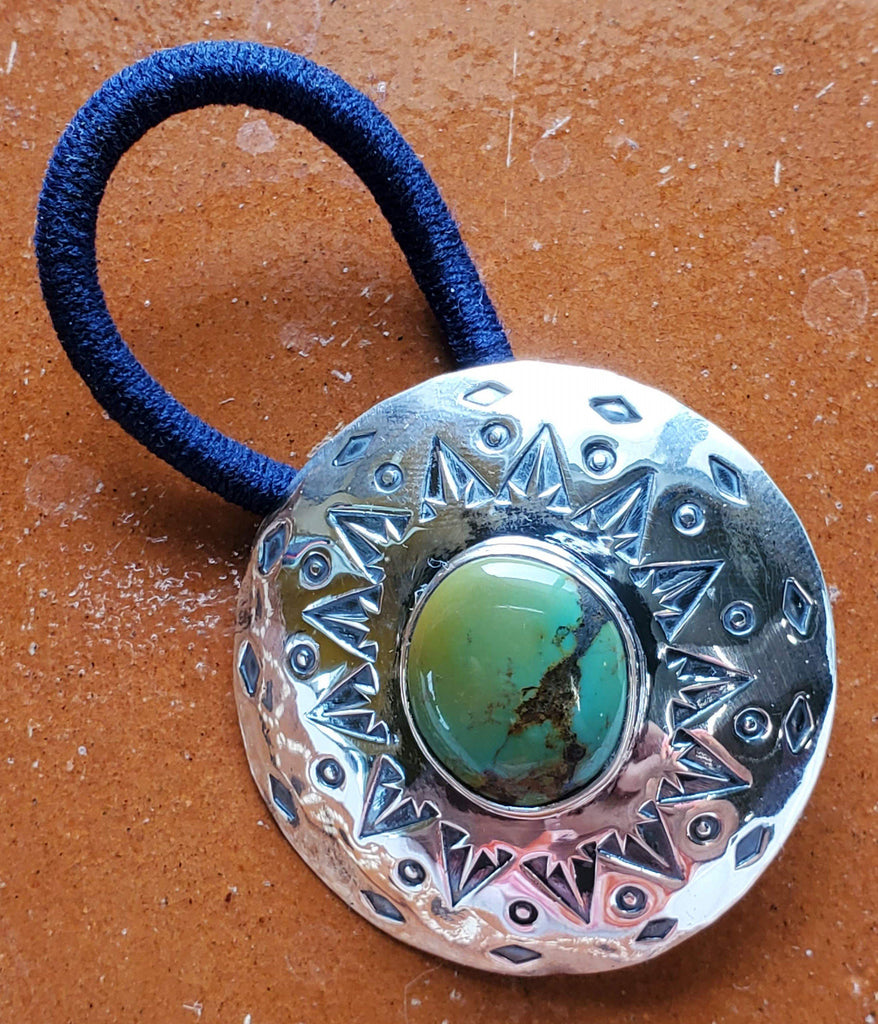 Hair Ties - Hair Ties/Pony Tail Holder. Turquoise