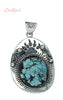 Pendants - Bear Claw Turquoise Pendant