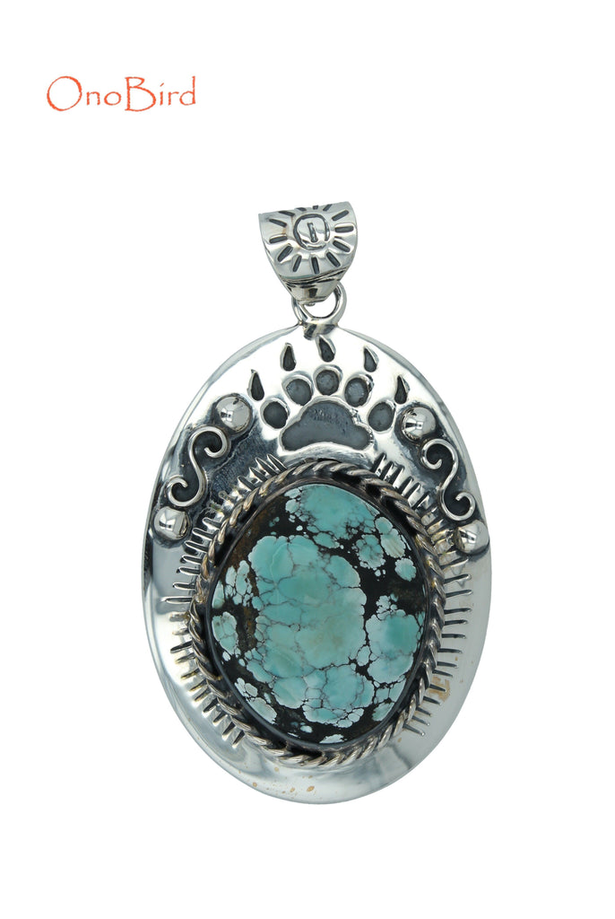 Pendants - Bear Claw Turquoise Pendant