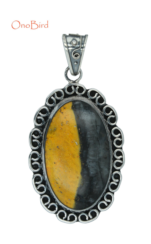 Pendants - Bumblebee Jasper Pendant