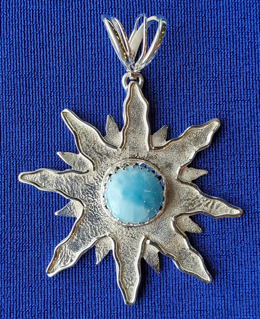 Pendants - Larimar Star Pendant