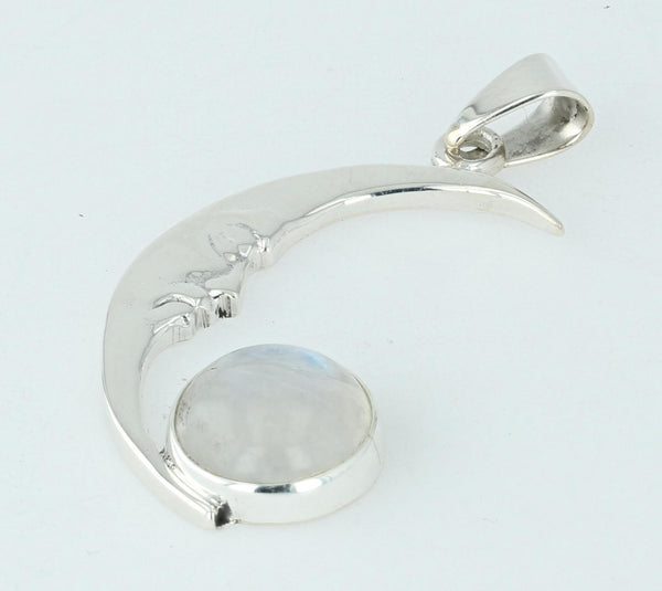 Pendants - Moonstone Crescent Moon Pendant