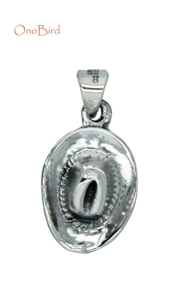 Pendants - Sterling Silver Cowboy Hat Pendant