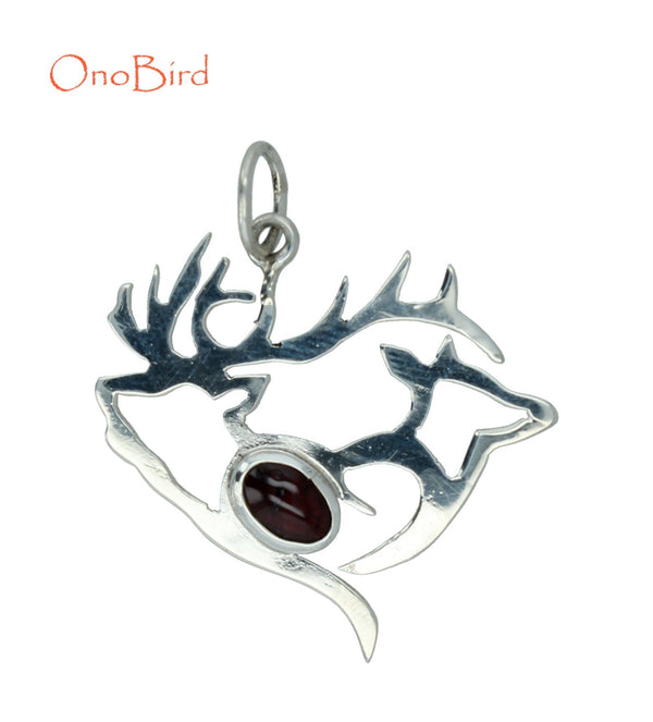 Pendants - Sterling Silver Deer Pendant