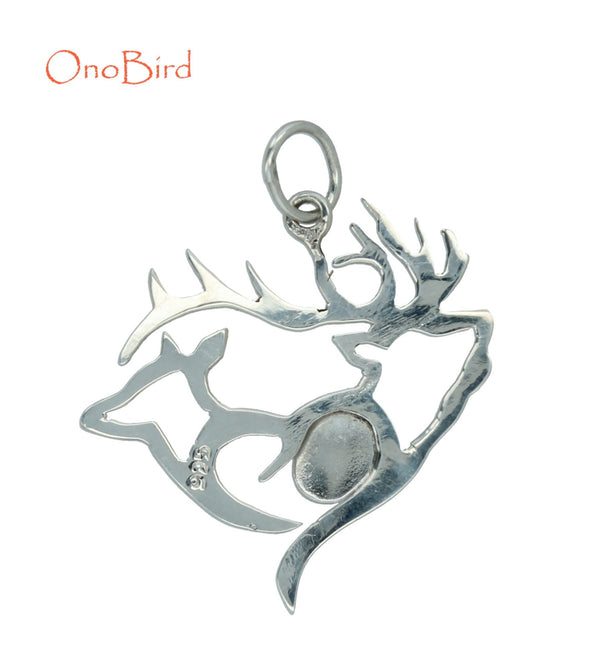 Pendants - Sterling Silver Deer Pendant