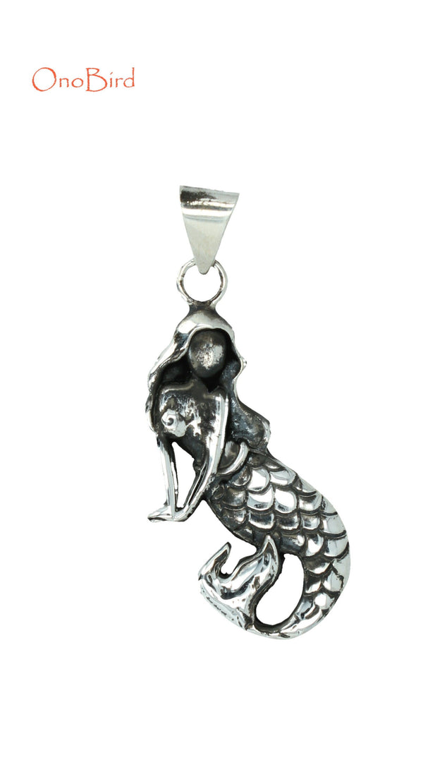 Pendants - Sterling Silver Mermaid Pendant