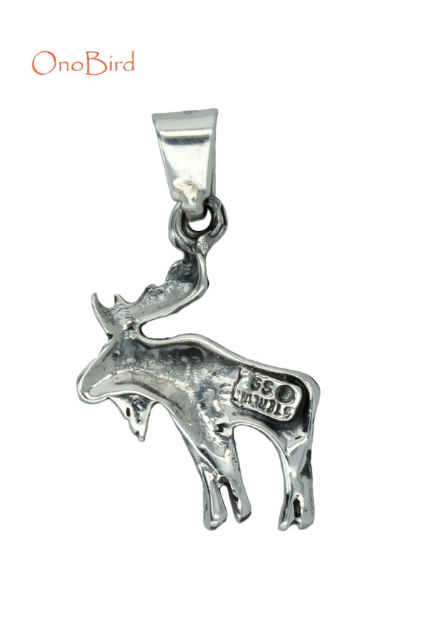 Pendants - Sterling Silver Moose Pendant