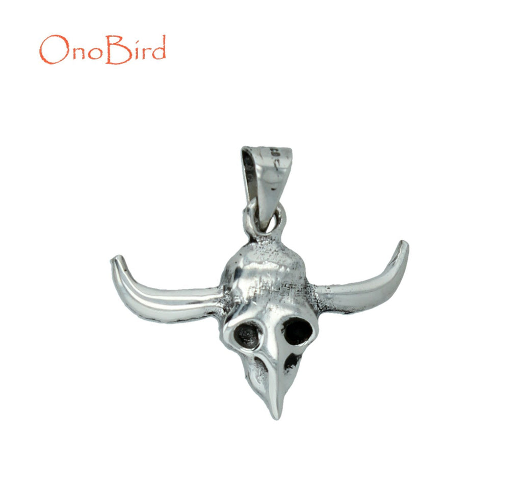 Pendants - Sterling Silver Skull Pendant