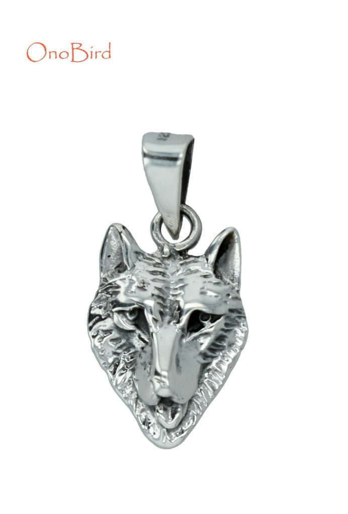 Pendants - Sterling Silver Wolf Pendant