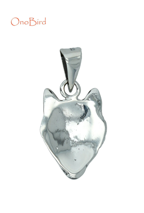 Pendants - Sterling Silver Wolf Pendant