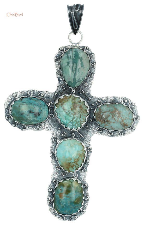 Pendants - Turquoise Cross Pendant