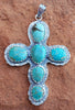 Pendants - Turquoise Cross Pendant